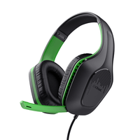 Miniatura 1 de HEADSET TRUST GAMING GXT 415X ZIROX XBOX LIGEROS, MICROFONO PLEGABLE, NEGRO/VERDE 24994