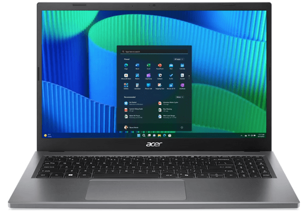 portatil acer ex215-24 ryzen5 7520u 15.6  fhd 16gb 512gb wifi-6 gris metal  freedos