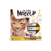 Miniatura 1 de SET MAQUILLAJE MASK UP ANIMALS 3 PIEZAS FACE PAINT STICK CARIOCA 43048