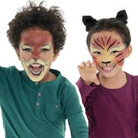 Miniatura 3 de SET MAQUILLAJE MASK UP ANIMALS 3 PIEZAS FACE PAINT STICK CARIOCA 43048