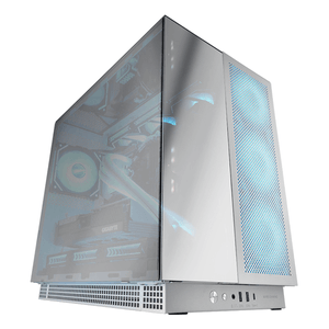 CAJA E-ATX TORRE GAMING MARS GAMING MCNOVA3 CRISTAL CROMADO 2x3.5 3x2.5??? 1xUSB-C GPU MAX 425mm