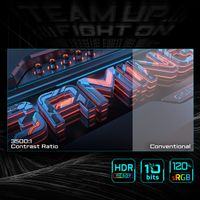 Miniatura 5 de MONITOR GIGABYTE 32" GS32QCA,CURVO,VA,2560X1440 (QHD),0.27PP,3500:1,1MS,180HZ,2HDMI+1DP