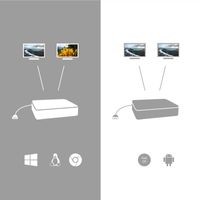 Miniatura 10 de I-TEC USB-C 2XDP DOCK I-TEC USB-C DUAL DISPLAY DO CK
