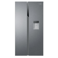 FRIGORIFICO AMERICANO HAIER HSR3918EWPG NOFROST E INOX