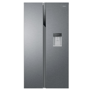 FRIGORIFICO-AMERICANO-HAIER-HSR3918EWPG-NOFROST-E-INOX