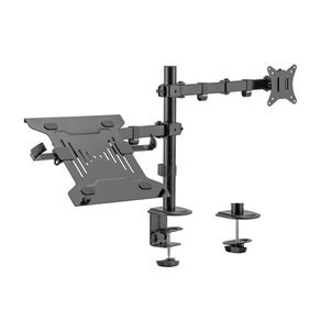 AISENS-Soporte-de-Mesa-Giratorio-e-Inclinable-para-Portatil-y-Monitor-TV-9Kg-de-17-32--Negro