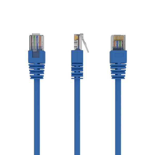 cable red gembird utp cat5e 3m azul