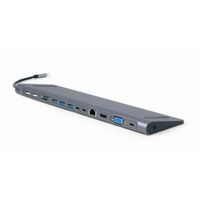 Miniatura 3 de ADAPTADOR MULTIPUERTO GEMBIRD USBC 9EN1 HUB,HDMI,VGA,PD,LECTOR,LAN,AUDIO3,5