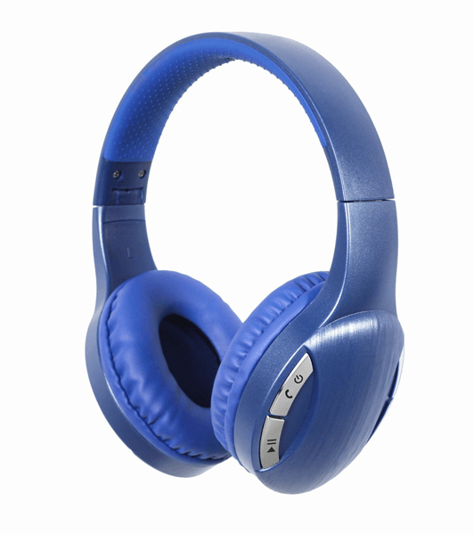 auriculares gembird  estero bluetooth azul