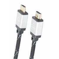 Miniatura 2 de CABLE TRENZADO HDMI 2.0 4K 60HZ GEMBIRD SELECT PLUS SERIES CON ETHERNET 2M NEGRO