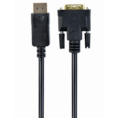 ADAPTADOR GEMBIRD DISPLAYPORT MACHO A DVI MACHO 1,8M