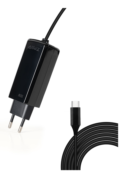 Tooq Cargador portátil GAN USB-C PD 90W Cúbico
