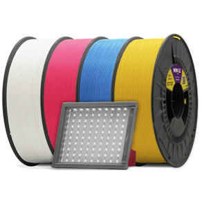 WINKLE PACK LITOFANIA | BLANCO-ROJO-AZUL-AMARILLO + LUZ RETRO ILUMINACIÓN + 1KG TRANSICION | 1.75 | 300GR