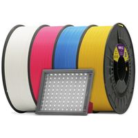 Miniatura 4 de WINKLE PACK LITOFANIA | BLANCO-ROJO-AZUL-AMARILLO + LUZ RETROILUMINACIÓN + 1KG TRANSICION | 1.75 | 300GR