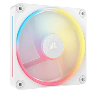 VENTILADOR CAJA CORSAIR LX-R RGB SERIES ICUE LINK LX120R RGB WHITE 120MM RGB FAN SINGLE FAN CO-9051053-WW