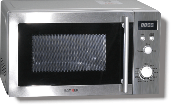 HORNO MICROONDAS SIN GRILL ROMMER M-823 S 20 LITROS INOX