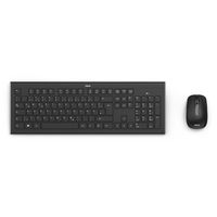 Miniatura 2 de HAMA teclado y rat  n inal  mbrico  alcance del bluetooth de hasta 8 metros   Cortino ESPA     OL  Color negro