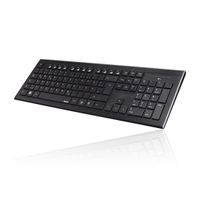 Miniatura 6 de HAMA teclado y rat  n inal  mbrico  alcance del bluetooth de hasta 8 metros   Cortino ESPA     OL  Color negro