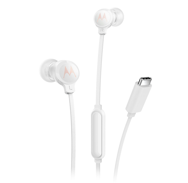 motorola earbuds 3c-s white in-ear wired