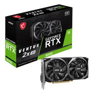 TARJETA-GRAFICA-MSI-NVIDIA-RTX-3050-VENTUS-2X-XS-OC-|-8GB-|-GDDR6