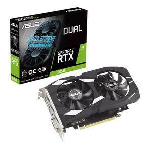 TARJETA GRAFICA ASUS GEFORCE RTX 3050 DUAL OC | 6GB | GDDR6