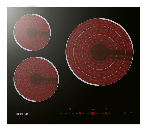 CONJUNTO HORNO CON ENCIMERA INFINITON HV-BL70H23 INOX