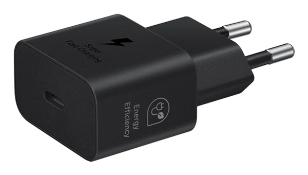 cargador samsung usb-c 25w gan negro sin cable ep-t2510nbegww