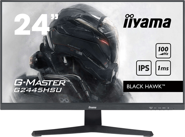 iiyama pantalla 23.8 , ips, 100hz, hdmi x1 (v.1.4), displayport x1 (v.1.2), altavoz integrado. mprt 1ms