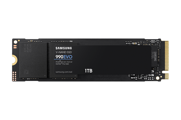 samsung  990 evo  ssd 1000gb m.2  5000mb s pci express 4.0 nvme