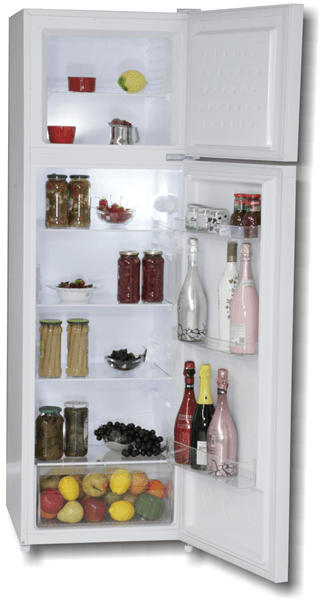FRIGORIFICO DOS PUERTAS ROMMER FME 295 E ALTO 169 CM ANCHO 54 CM BLANCO