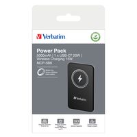 Miniatura 5 de Charge  n  Go Magnetic Wireless Power Bank 5000 Black