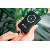 Miniatura 10 de Charge  n  Go Magnetic Wireless Power Bank 5000 Black