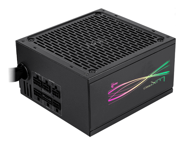 Fuente Alimentación 650W AEROCOOL LUXPRORGB650M 80 PLUS Bronze Fully-Modular Negro