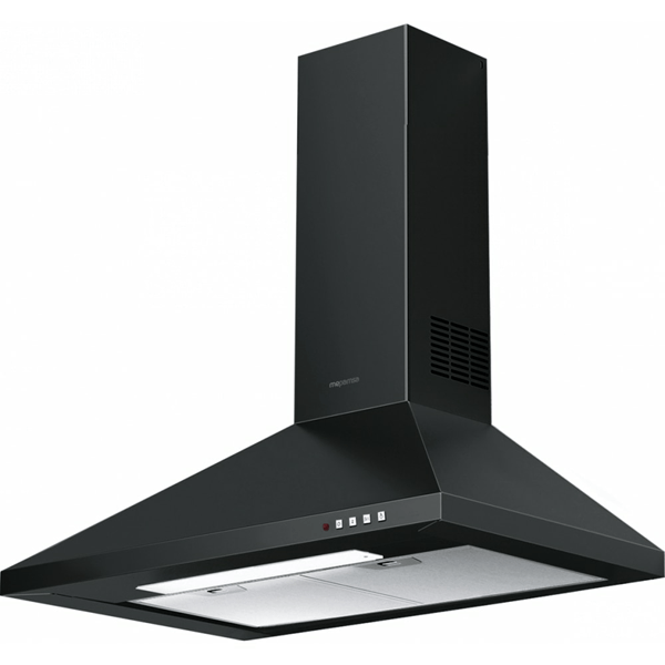 CAMPANA CHIMENEA MEPAMSA GAVIA 60 NEGRA ANCHO 60 CM NEGRA