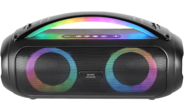mars gaming altavoz ms-pulse bt 5.3 50w rgb