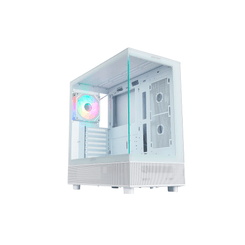 Caja ABYSM  Caja ATX Danube SAVA H400 Blanco RGB Blanco