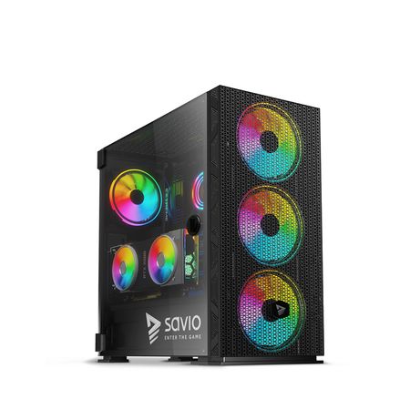 SAVIO SAVGC-RAPTORX1 RGB Negro - Imagen 2 de 8 SAVIO SAVGC-RAPTORX1 RGB Negro - Imagen 2 de 8