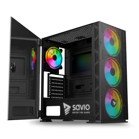 SAVIO SAVGC-RAPTORX1 RGB Negro - Imagen 3 de 8 SAVIO SAVGC-RAPTORX1 RGB Negro - Imagen 3 de 8