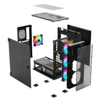 Miniatura 4 de SAVIO  SAVGC-RAPTORX1 RGB Negro
