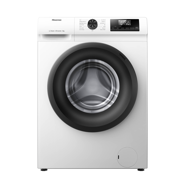 LAVADORA CARGA FRONTAL HISENSE WF1Q8041BW 8 KG 1400 RPM E BLANCO