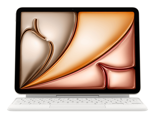 ipad air magic keyboard 11 white-es