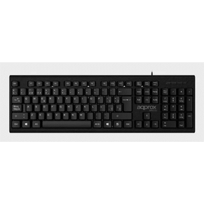 Approx Teclado con cable USB 2.0