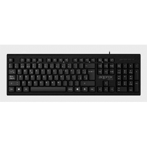 Approx Teclado con cable USB 2.0