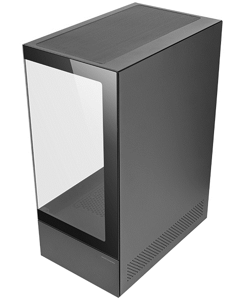 CAJA ATX SEMITORRE GAMING MARS GAMING MCXO DOBLE CRISTAL TEMPLADO ARGB GPU 328mm 1x3.5 3x2.5 NEGRO