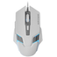 MOUSE MARS GAMING MM024W RGB FLOW 4000 DPI AJUSTABLE 6 BOTONES MECANICOS HUANO COLOR BLANCO