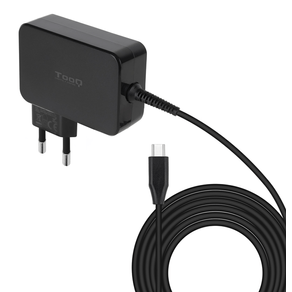 Tooq-Cargador-portatil-GAN-USB-C-PD-100W-Negro