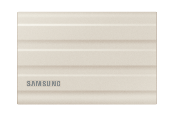 samsung ssd externo t7 shield (mu-pe2t0k eu) 2tb beige 3 anos