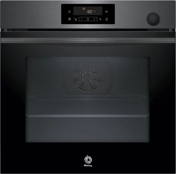 HORNO BALAY 3HA4821G3 PIROLITICO CON VAPOR CONVENCIONAL CRISTAL