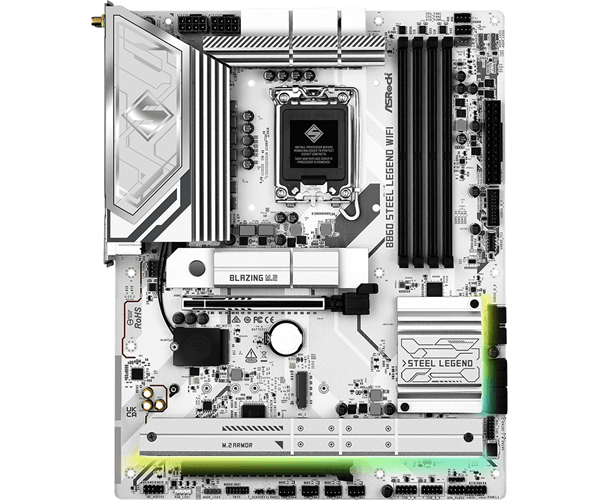 asrock intel  b860 steel legend wifi lga 1851 (socket v1)