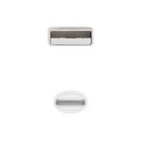 Miniatura 4 de CABLE USB NANO CABLE LIGHTNING/M - USB A/M 0,50CM BLANCO